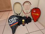 2 tennis raketten., Sport en Fitness, Badminton, Ophalen, Tas