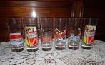 Zes vintage 1991 Coca Cola glazen, Ophalen of Verzenden, Zo goed als nieuw, Gebruiksvoorwerp