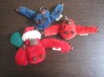 3 vintage Kipling aapjes Santa Claus, John, Kelly, Ophalen of Verzenden, Dier of Natuur