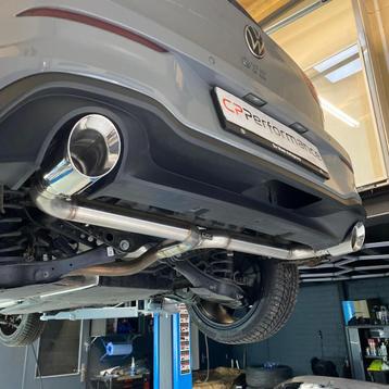 Golf 8 GTE sport uitlaat einddemper delete 101mm sierstukken beschikbaar voor biedingen