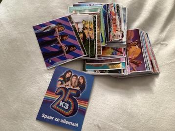 Pakketje van 135 stickers van het stickeralbum 25 jaar K3
