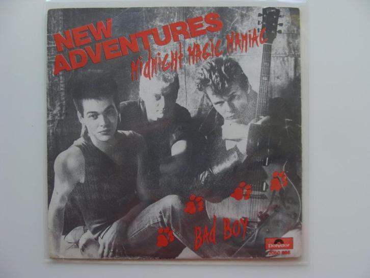 New Adventures – Midnight Magic Maniac (1981), Cd's en Dvd's, Vinyl Singles, Single, Rock en Metal, 7 inch, Ophalen of Verzenden