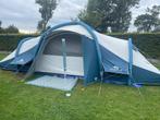 Tent 8 personen air seconds 8.4 F&B 4 slaapcompartimenten., Caravans en Kamperen, Tenten, Ophalen, Gebruikt, Tot en met 4