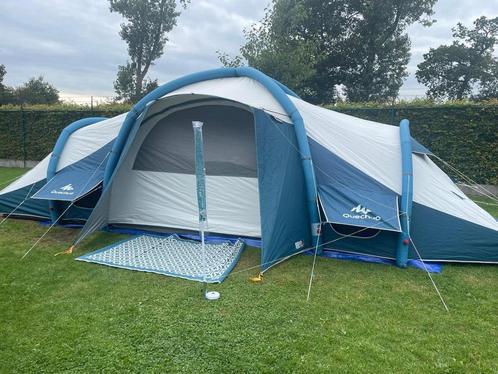 Tent 8 personen air seconds 8.4 F&B 4 slaapcompartimenten., Caravans en Kamperen, Tenten, tot en met 4, Gebruikt, Ophalen