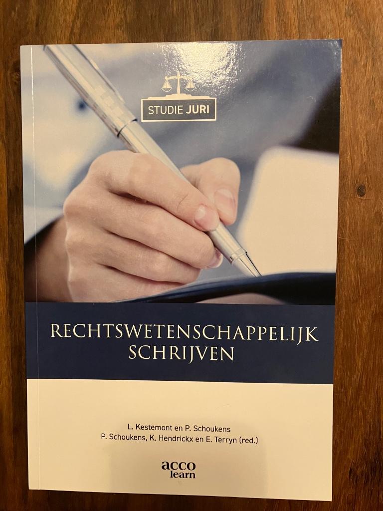 Rechtswetenschappelijk schrijven, Ophalen of Verzenden, Nieuw, Acco