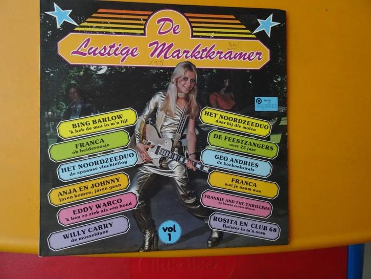 lp de lustige marktkramer, Cd's en Dvd's, Vinyl | Nederlandstalig, Ophalen of Verzenden