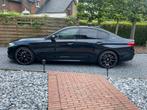 BMW 530E Hybride M Pack..., Auto's, BMW, Automaat, Achterwielaandrijving, Blauw, Alcantara