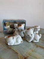 4x vtg katten figuurtjes, Verzamelen, Ophalen of Verzenden