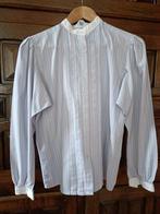 Elegant pastel gevoerde PENNEY blouse met witte Maokraag T38, Gedragen, Maat 38/40 (M), Penney, Ophalen