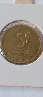 5 frank 1988 frans, Postzegels en Munten, Munten | België, Verzenden, Metaal, Losse munt