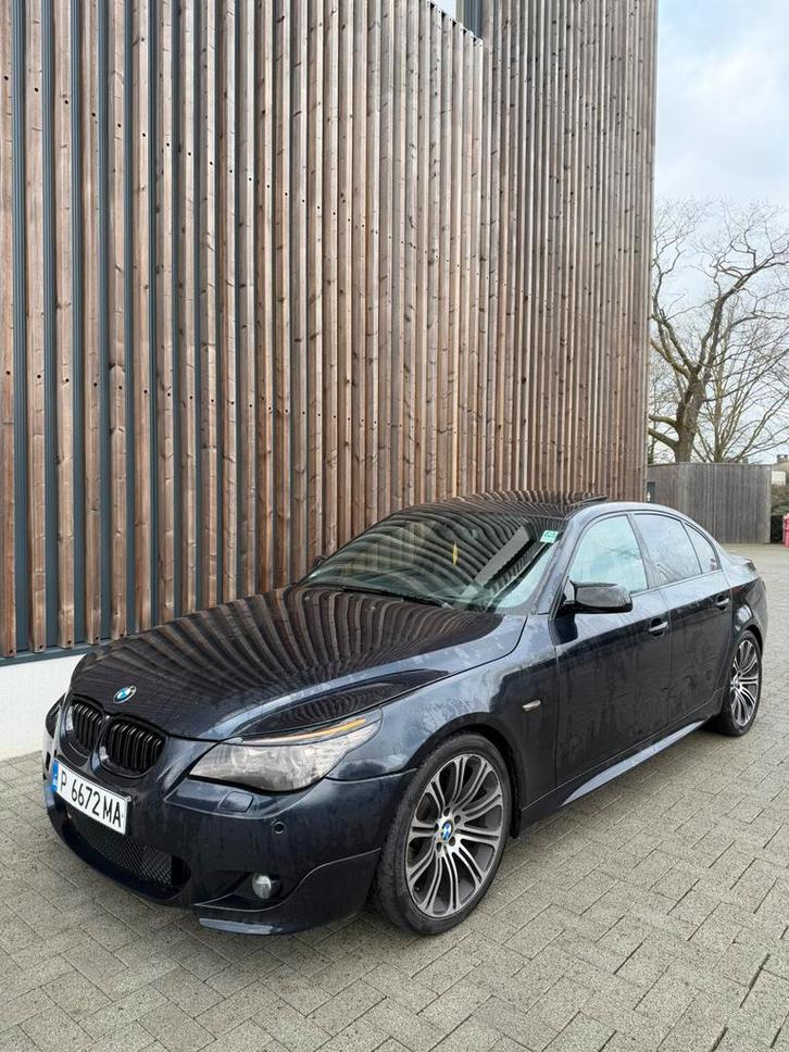 Bmw e60 530d lci 2008 m packet, Auto's, BMW, Particulier, Bochtverlichting, Ophalen