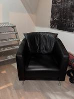 Stoel, Comme neuf, Enlèvement, Noir, Cuir