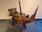 Vintage houten schip - ca.1950, Antiek en Kunst, Ophalen