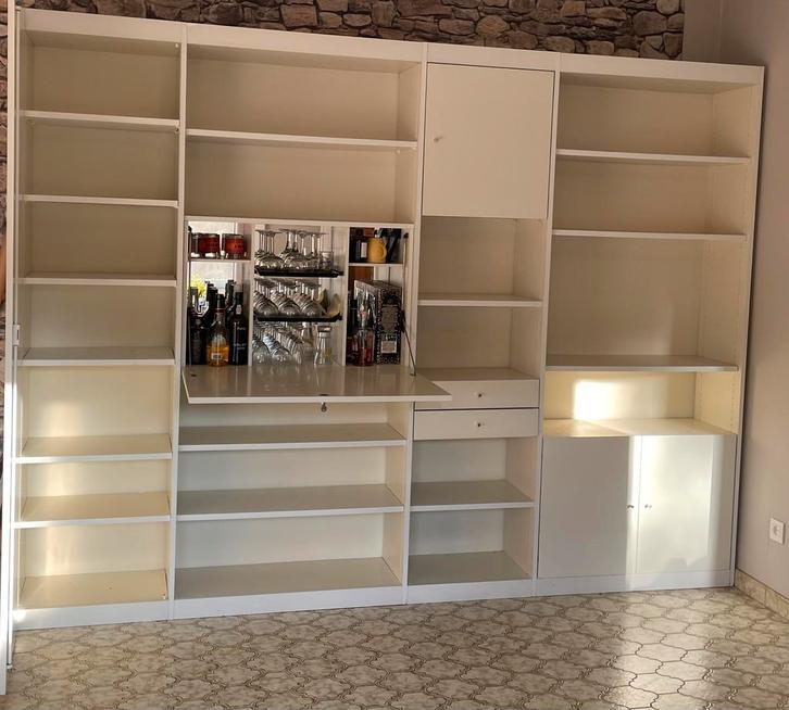 Interlubke/Interlübke modulaire kast, Huis en Inrichting, Kasten | Wandmeubels, Gebruikt, Ophalen
