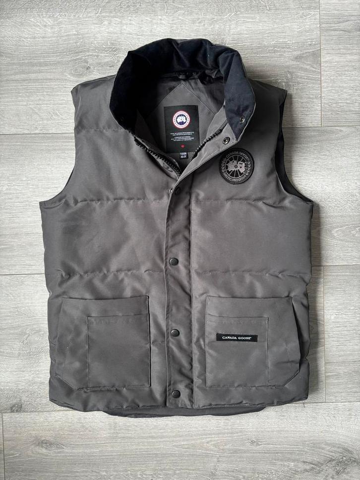 Doudoune sans manches Canada Goose grise Taille XS S/M, Kleding | Heren, Bodywarmers, Zo goed als nieuw, Maat 46 (S) of kleiner