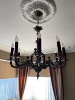 Bronzen kroonluchter met engeltjes, Huis en Inrichting, Lampen | Kroonluchters, Ophalen