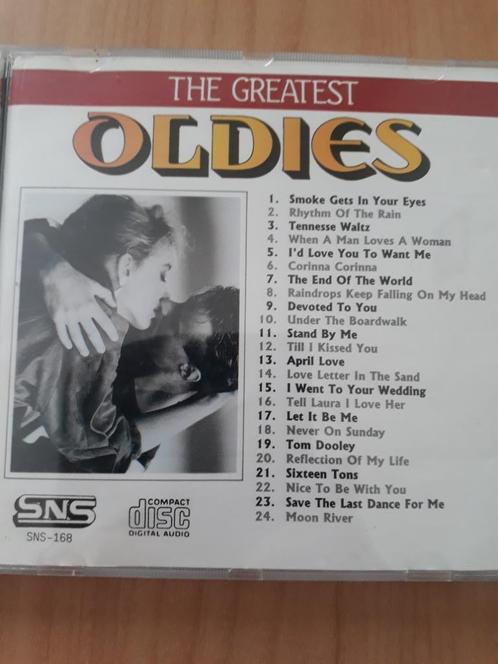 6 CD'S - THE GREATESTE OLDIES, CD & DVD, CD | Compilations, Comme neuf, Autres genres, Enlèvement ou Envoi