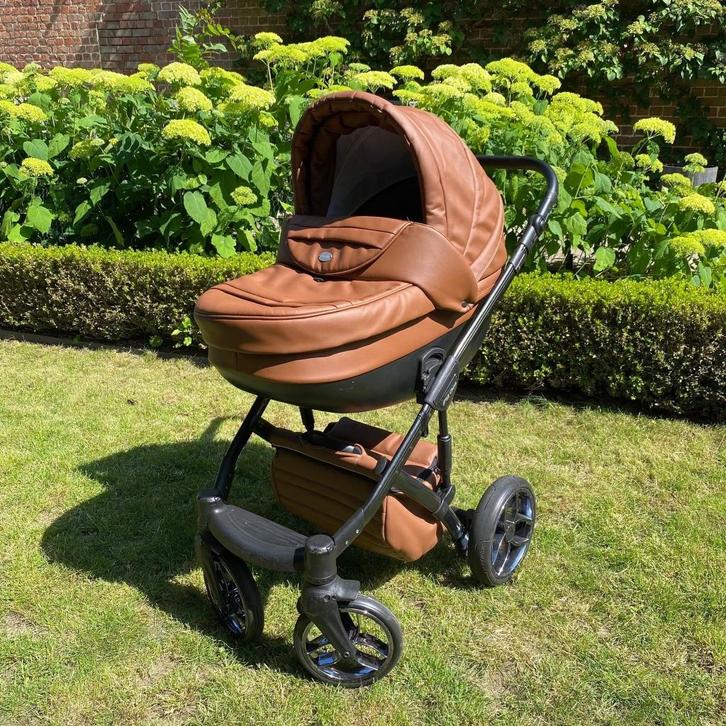 P’tit Chou Trento Eco Cognac Sport 2 in 1 kinderwagen, Kinderen en Baby's, Buggy's, Zo goed als nieuw, Overige merken, Duomodel