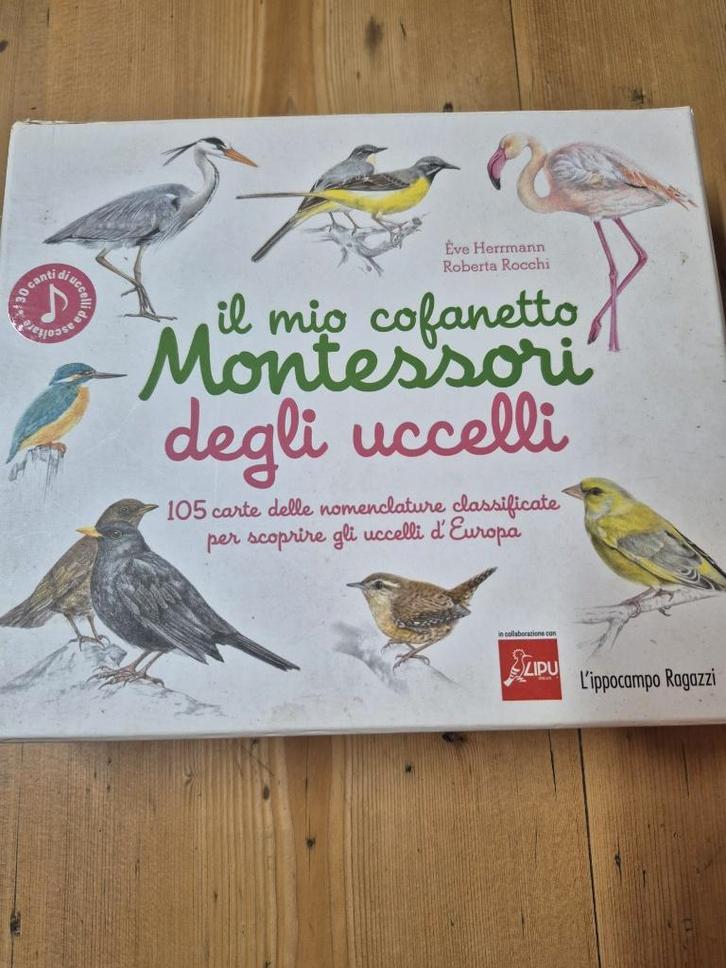 Mon coffret Montessori des oiseaux: 105 cartes classifiées, Kinderen en Baby's, Speelgoed | Overig, Zo goed als nieuw, Jongen of Meisje