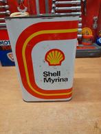 ancien bidon huile vide shell myrina 5 litres, Collections, Marques & Objets publicitaires, Enlèvement ou Envoi, Utilisé, Autres types