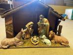 Kerststal met beelden, Diversen, Kerst, Ophalen, Gebruikt