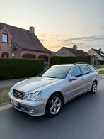 Mercedes c class 220 CDI avantgarde exclusive automatisch, Auto's, Automaat, Zwart, Leder en Stof, 5 deurs