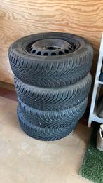 Set winterbanden op velg continental 195/65 R15T, Auto-onderdelen, Banden en Velgen, Ophalen, Gebruikt, Banden en Velgen, Winterbanden