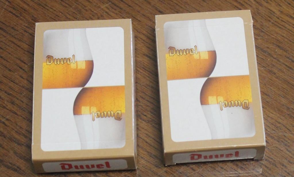 2 PAKJES SPEELKAARTEN VAN DUVEL, Enlèvement ou Envoi, Neuf, Carte(s) à jouer