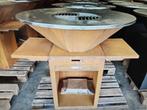 Corten staal bbq 100cm nieuw, Tuin en Terras, Ophalen, Nieuw