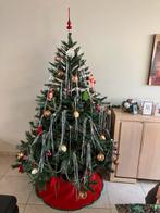 Kerstboom met versieringen en verlichting, Diversen, Kerst, Ophalen, Zo goed als nieuw