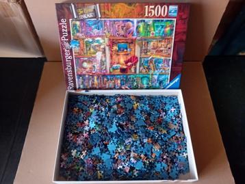 Puzzel Ravensburger 1500, Enlèvement, 500 à 1500 pièces, Comme neuf, Puzzle