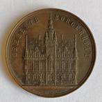 medaille gemeente Borgerhout door Eduard Grielens, Timbres & Monnaies, Pièces & Médailles, Bronze, Enlèvement ou Envoi