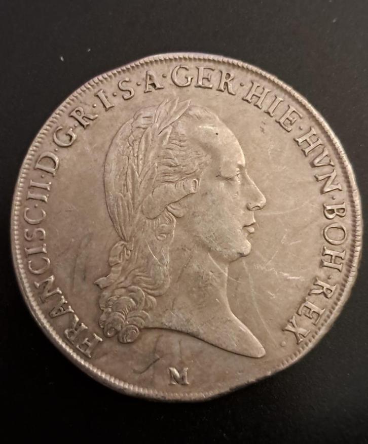 FRANCISC II kroon van 1793, Antiek en Kunst, Antiek | Zilver en Goud, Zilver, Ophalen