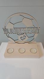 Ballon de foot en bois sur pied « Veux-tu être mon parrain ", Enlèvement ou Envoi, Comme neuf