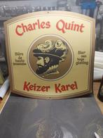 Karton Charles Quint recto verso Keizer Karel (2), Verzamelen, Merken en Reclamevoorwerpen, Ophalen of Verzenden, Gebruikt, Reclamebord