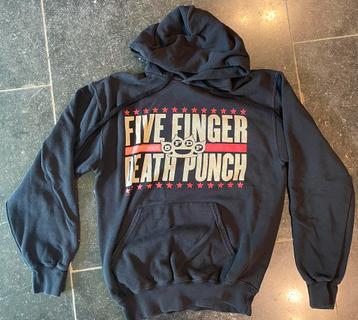 Zwarte hoodie FFDP Five Finger Death Punch - small beschikbaar voor biedingen