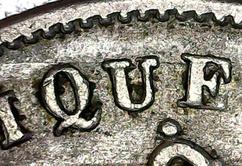 Variété 10 cts 1904 Fr Belgique double date+ coin bouché E, Timbres & Monnaies, Monnaies | Belgique, Monnaie en vrac, Métal, Envoi