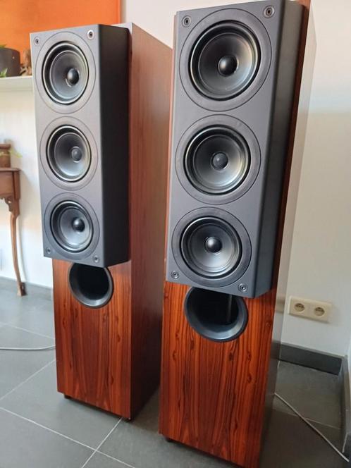 KEF 105/3 ***** reference series (105.3), Audio, Tv en Foto, Luidsprekerboxen, Gebruikt, Front, Rear of Stereo speakers, 120 watt of meer