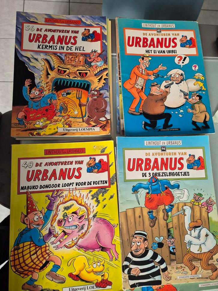 strips Urbanus, te koop per strip of pakket, Boeken, Stripverhalen, Gelezen, Meerdere stripboeken, Ophalen of Verzenden