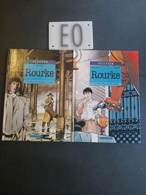 Lot de 2 bd rourke 1 et 2,EO, Boeken, Stripverhalen, Gelezen, Ophalen of Verzenden