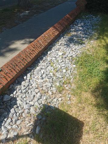 Gratis!! breukstenen / siersplit, Tuin en Terras, Ophalen, Gebruikt
