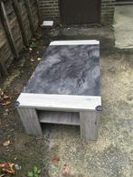 Table de salon rectangulaire gris-beige 130x68x40 cm-, Maison & Meubles, Tables | Tables de salon, Enlèvement