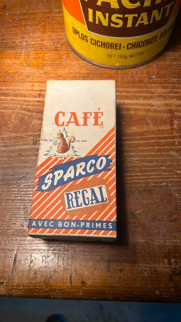 Rare boîte à café « Sparco » Regal, Enlèvement, Emballage