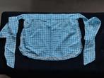 Vintage 90's gingham schort  met Engels borduursel H 29cm, Ophalen