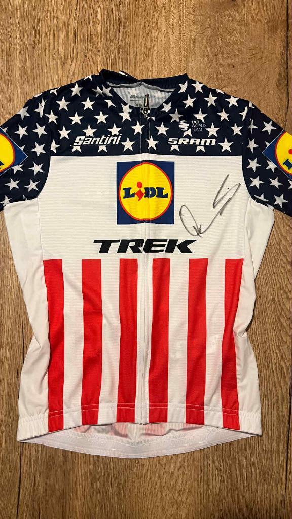 Gesigneerde wielertruitjes tvv KOTK - Quinn Simmons, Sport en Fitness, Wielrennen, Nieuw, Kleding, Ophalen of Verzenden