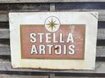 Stella-Artois emaille reclamebord '75, Verzamelen, Biermerken, Ophalen, Gebruikt, Reclamebord, Plaat of Schild, Stella Artois