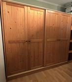 Kleerkast grenen 200x180x58, Ophalen, Gebruikt, 150 tot 200 cm, Met hangruimte