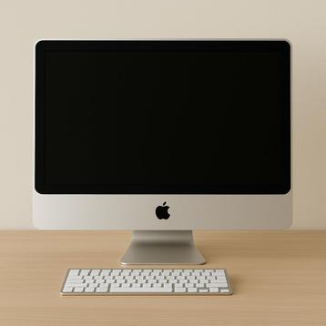 Apple iMac 24" – 1TB HDD – 4GB RAM – macOS High Sierra beschikbaar voor biedingen
