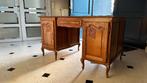 Vintage Franse bureau - alle zijden afgewerkt - vrijstaand, Antiek en Kunst, Ophalen