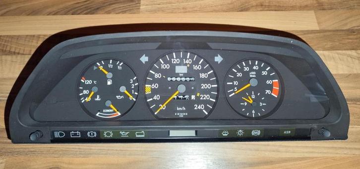 Km teller MB 126 herstel instrument 1265425860, Auto-onderdelen, Dashboard en Schakelaars, Mercedes-Benz, Gebruikt, Ophalen of Verzenden